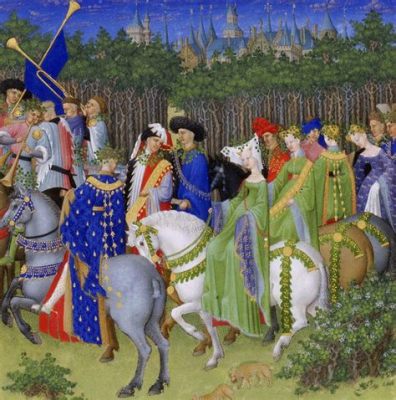  Les Très Riches Heures du Duc de Berry: ประติมากรรมสีสันและความละเอียดอ่อนอันวิจิตร!